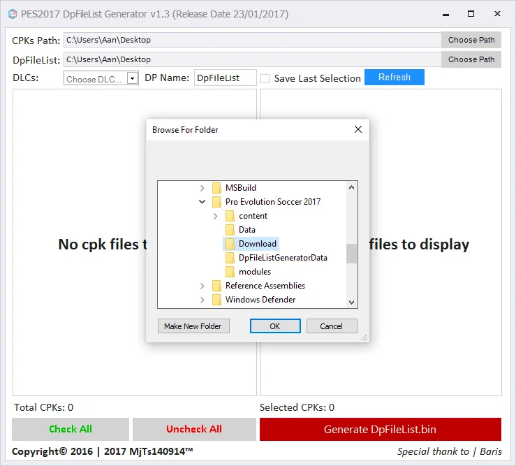 Navigate to the Download folder